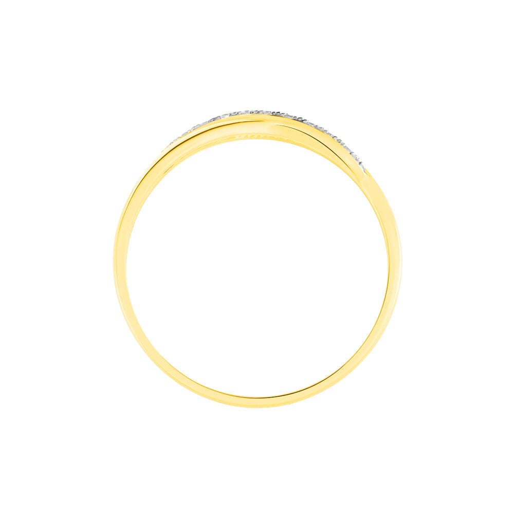 Bague Or Jaune Iolanthe Diamants - Bagues pierres pr&eacute;cieuses Femme | Marc Orian