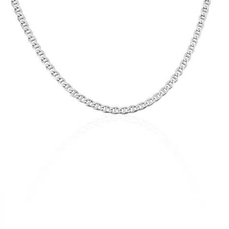 Chaîne Piato Marine Argent Blanc - Chaines Homme | Marc Orian