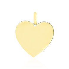Pendentif Sirona Coeur Gravable Or Jaune - Pendentifs Femme | Marc Orian