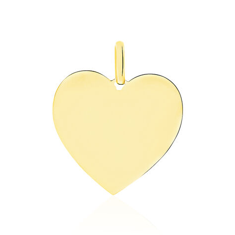 Pendentif Sirona Coeur Gravable Or Jaune - Pendentifs Femme | Marc Orian