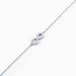 Bracelet Lou Argent Blanc Oxyde De Zirconium - Bracelets fantaisie Femme | Marc Orian