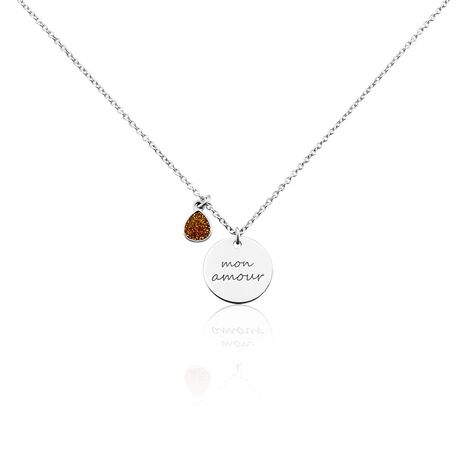 Collier Argent Muscari Glitter - Colliers Femme | Marc Orian