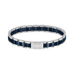 Bracelet Boss Links Essentials Acier Bicolore - Bracelets cha&icirc;nes Homme | Marc Orian