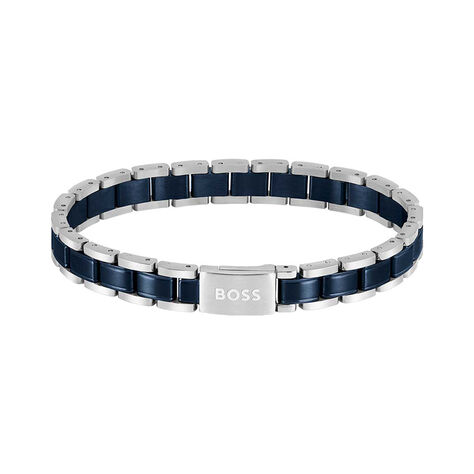 Bracelet Boss Links Essentials Acier Bicolore - Bracelets cha&icirc;nes Homme | Marc Orian