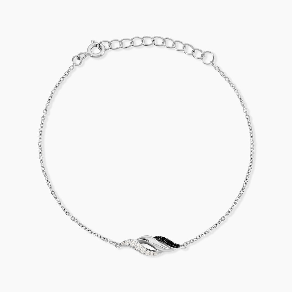 Bracelet Ophelia Argent Blanc Oxyde De Zirconium - Bracelets fantaisie Femme | Marc Orian