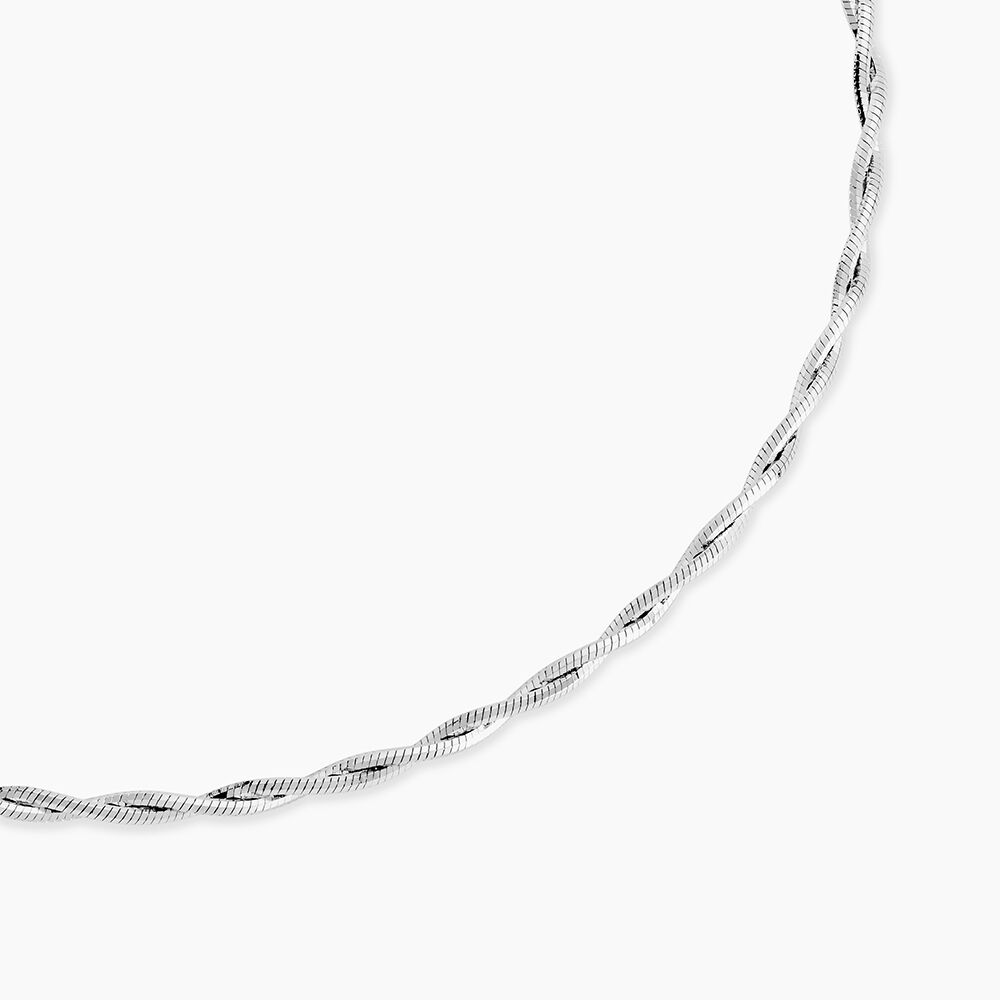 Collier Ciel Argent Blanc - Chaines Femme | Marc Orian