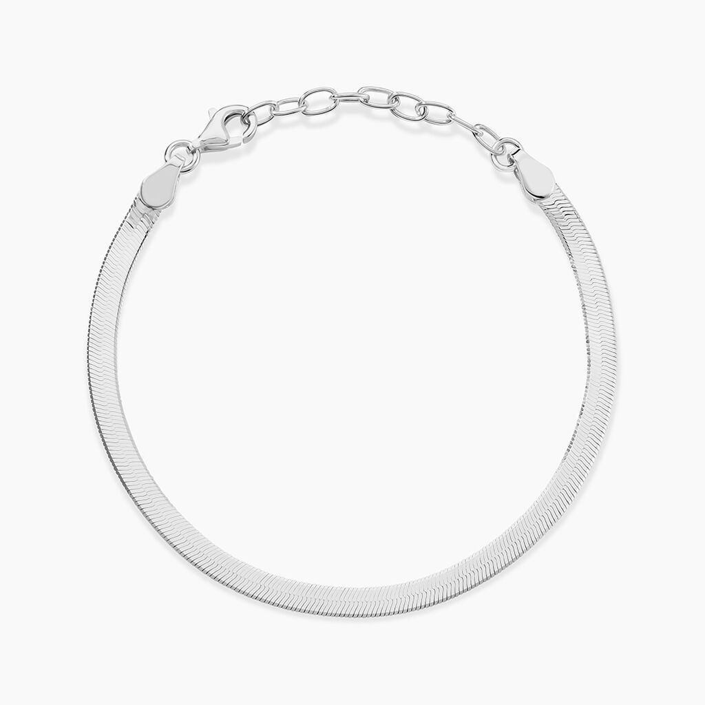 Bracelet Argent Blanc Millo - Bracelets fantaisie Femme | Marc Orian