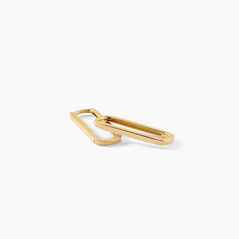 Cr&eacute;oles Coleman Argent Dor&eacute; A L'Or 750/1000 - Cr&eacute;oles Femme | Marc Orian
