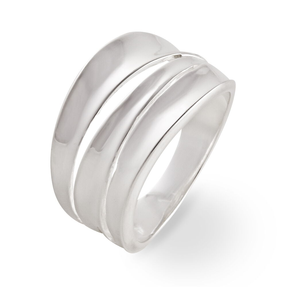 Bague Hasnia Argent Blanc - Bijoux fantaisie Femme | Marc Orian