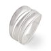 Bague Hasnia Argent Blanc - Bijoux fantaisie Femme | Marc Orian