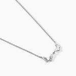 Collier Thecla Argent Blanc Oxyde De Zirconium - Colliers avec pierres Femme | Marc Orian
