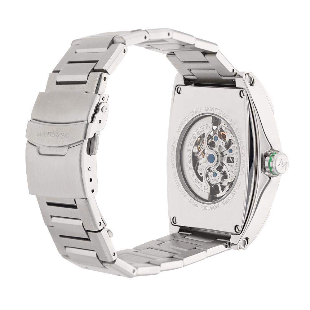 Montre Montignac Tonneau Automatique Vert - Montres automatiques Homme | Marc Orian