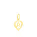Pendentif Eudocie Coeur Lettre Or Jaune - Pendentifs Femme | Marc Orian