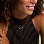 Collier Nine Argent Dor&eacute; A L'Or 750/1000 - Colliers ete Femme | Marc Orian