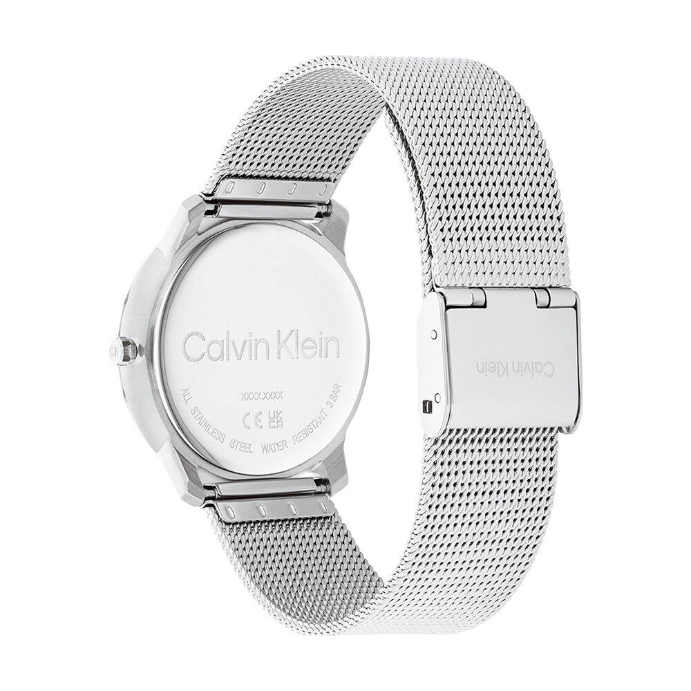 Montre Calvin Klein Iconic Mesh Argent - Montres étanches Femme | Marc Orian