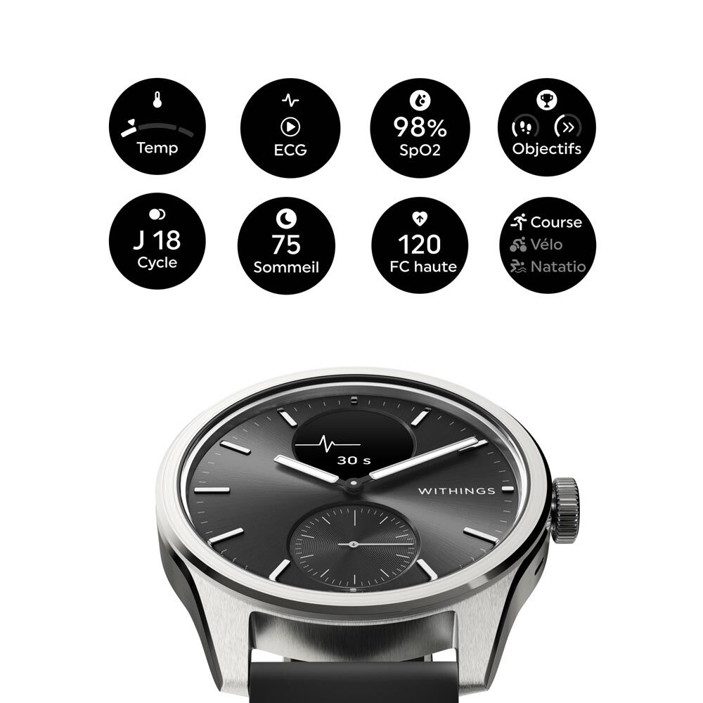 Montre Connectée Withings Scanwatch 2 - Montres connectées Famille | Marc Orian