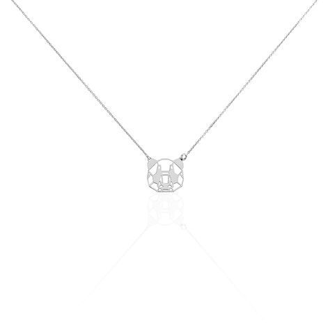 Collier Romy Origami Argent Blanc - Colliers fantaisie Femme | Marc Orian