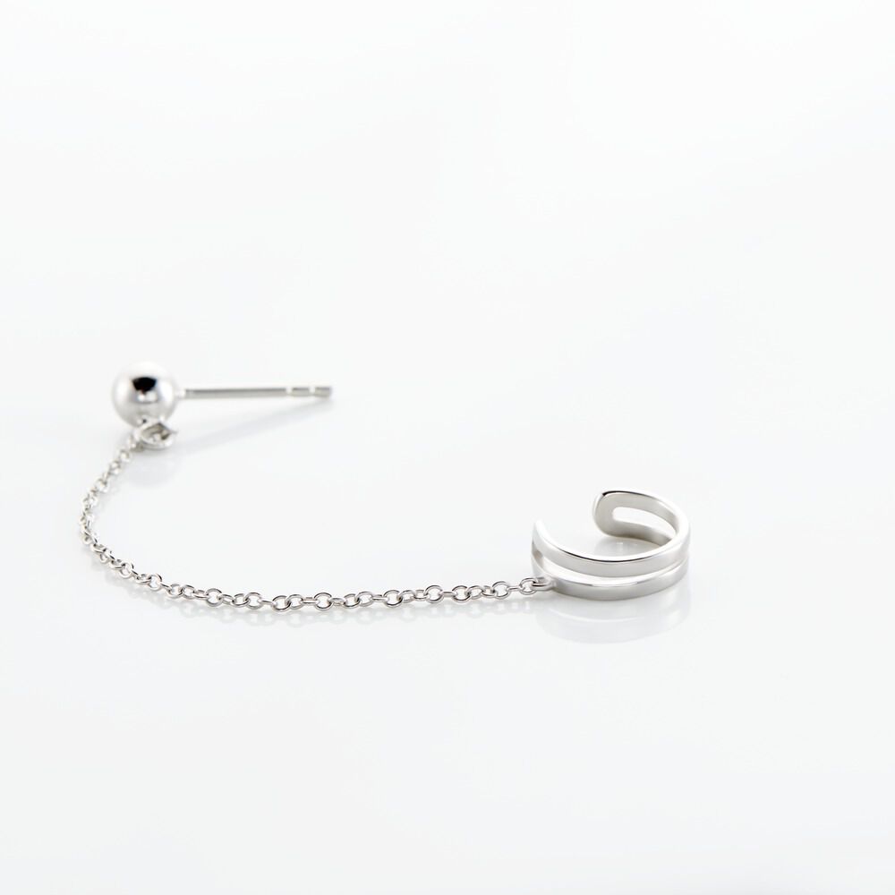 Bijou D'oreille Unitaire Argent Harris - Piercings d'oreilles Femme | Marc Orian