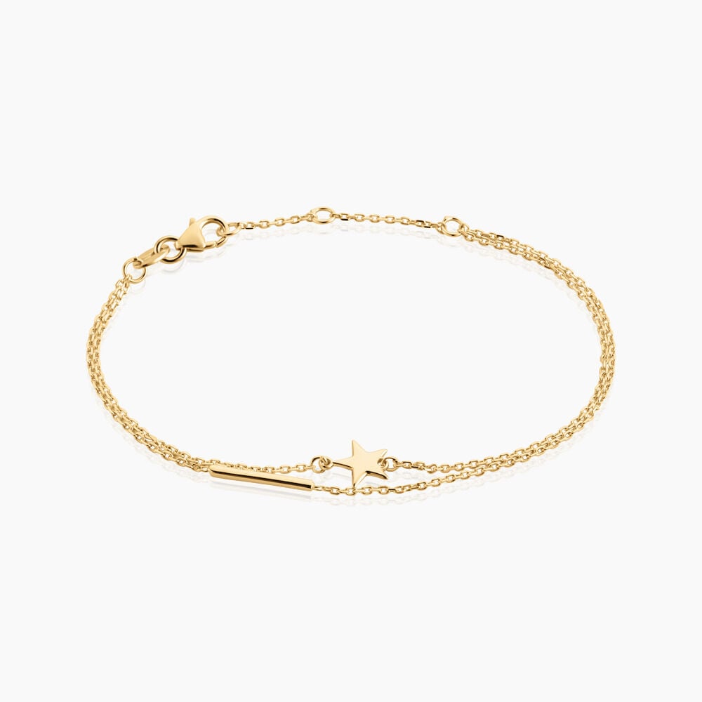 Bracelet Noema Plaqu&eacute; Or Jaune - Bracelets fantaisie Femme | Marc Orian