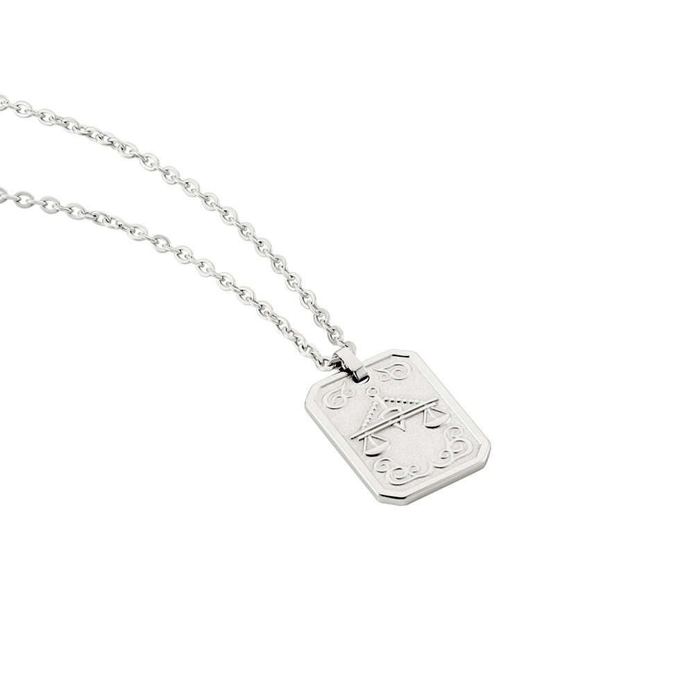 Collier Phebus Him Acier - Colliers fantaisie Homme | Marc Orian