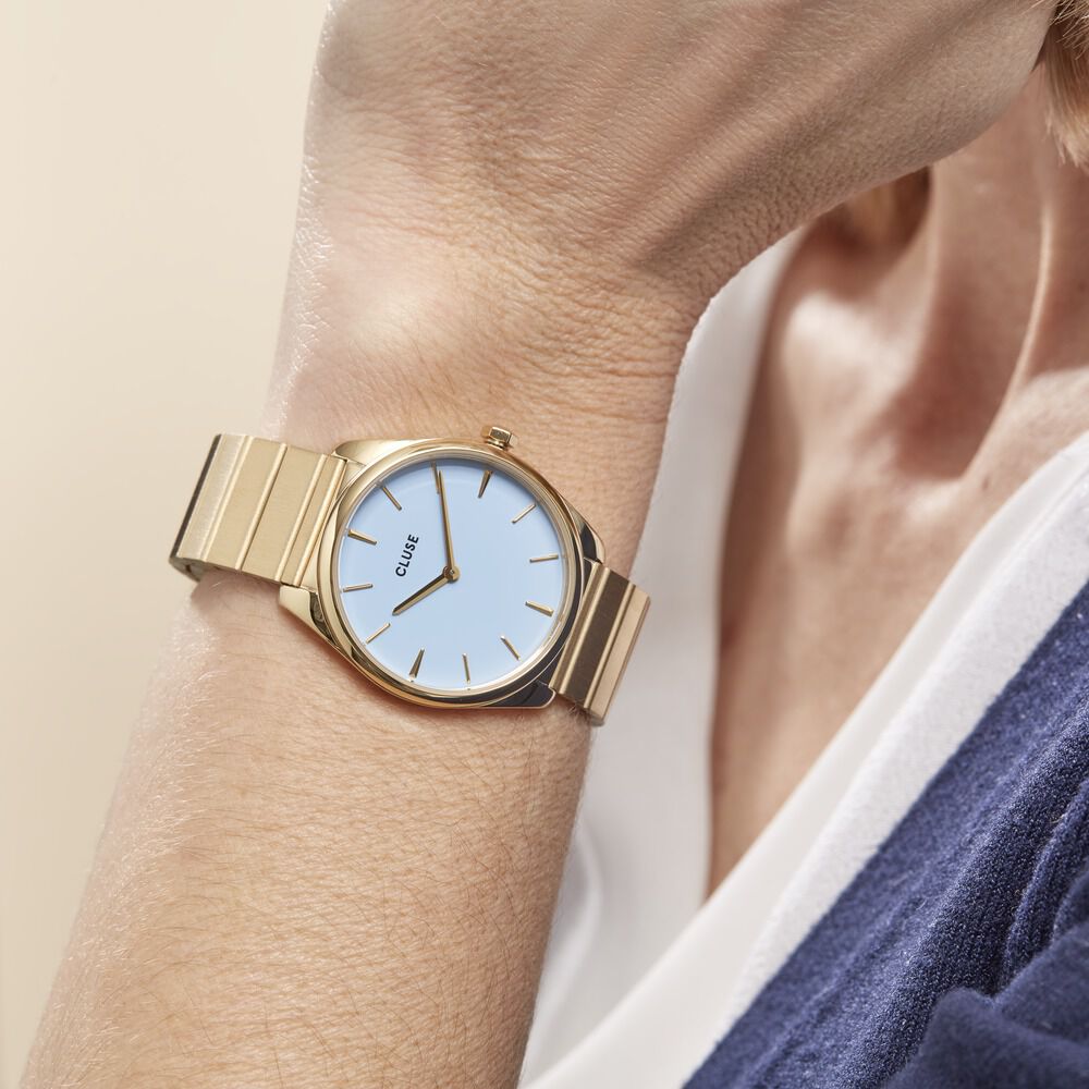 Montre Cluse Feroce Petite Bleu - Montres classiques Femme | Marc Orian