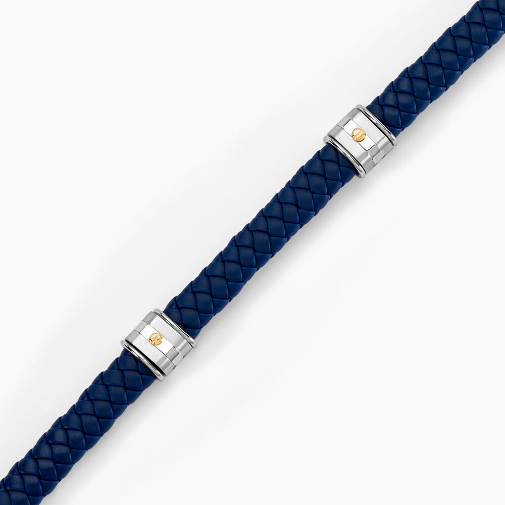 Bracelet Jourdan Selimata Acier Bicolore - Bracelets cha&icirc;nes Homme | Marc Orian