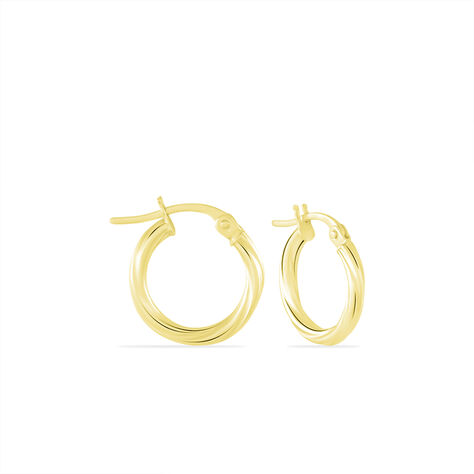 Créoles Youri Or Jaune - Boucles d'oreilles Créoles Femme | Marc Orian
