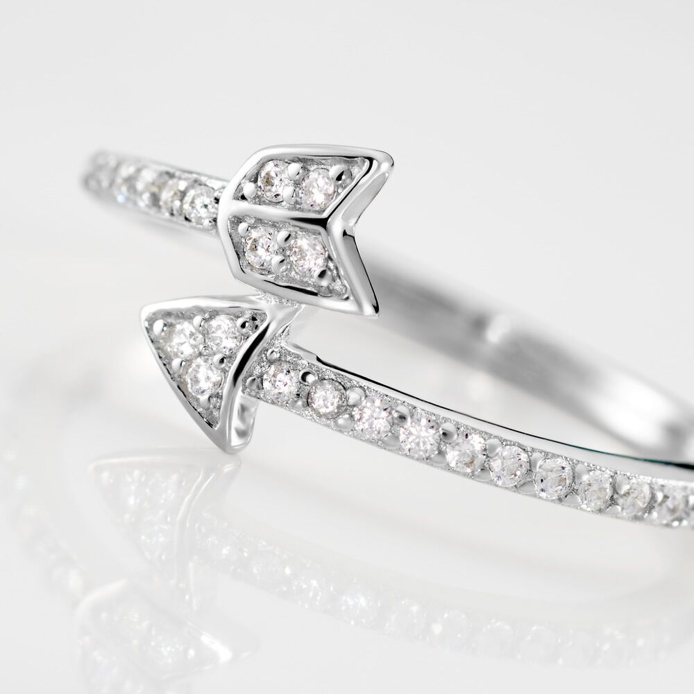 Bague Argent Blanc Caolan Oxydes De Zirconium - Bagues avec pierre Femme | Marc Orian