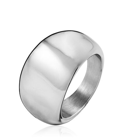 Bague Cleoria Acier Blanc - Bagues grosses Femme | Marc Orian