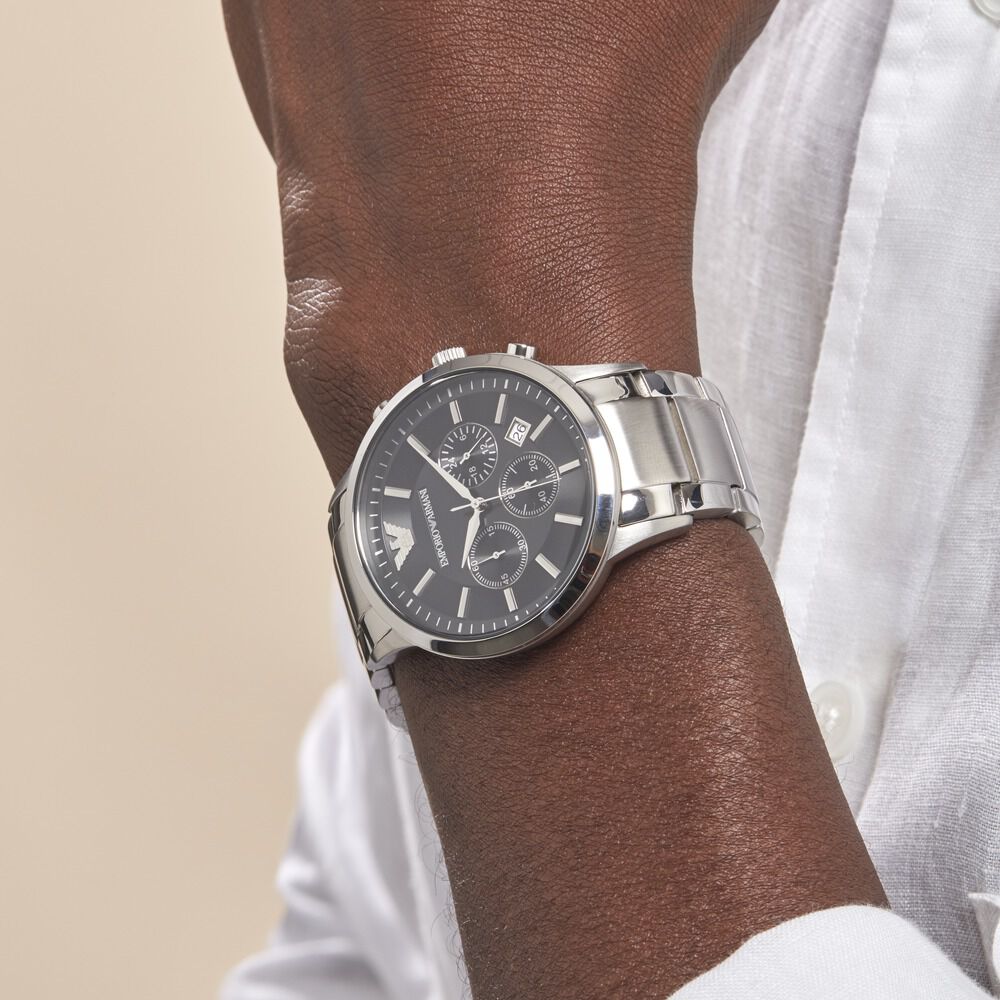 Montre Emporio Armani Noir - Montres classiques Homme | Marc Orian