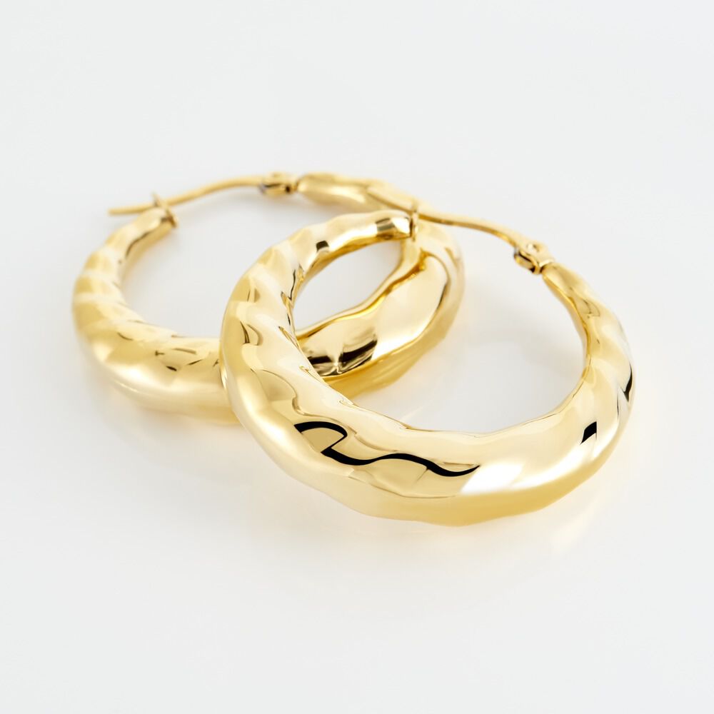 Cr&eacute;oles Acier Dor&eacute; Ibbie - Cr&eacute;oles Femme | Marc Orian