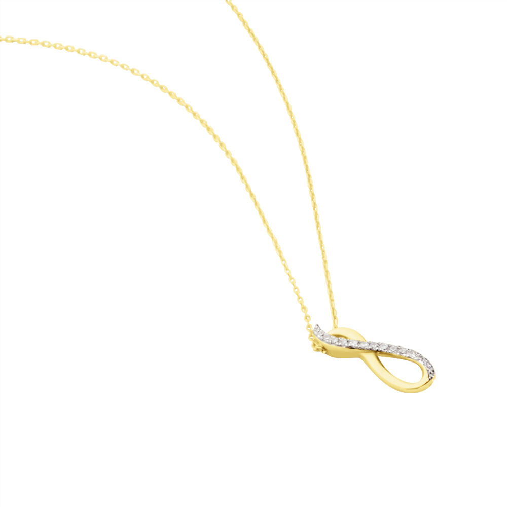 Collier Osanna Or Jaune Diamants - Colliers avec pierres Femme | Marc Orian
