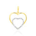 Pendentif Eudocie Double Coeurs Or Bicolore - Pendentifs Femme | Marc Orian