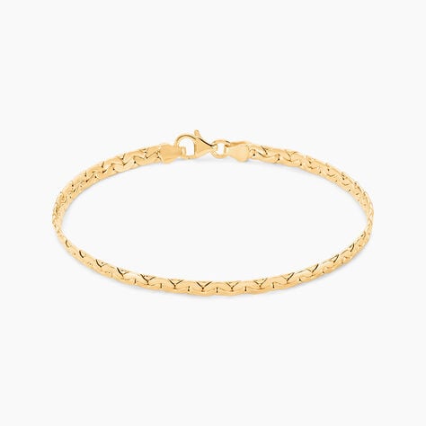 Bracelet Ivy Maille Haricot Or Jaune - Bracelets mailles Femme | Marc Orian