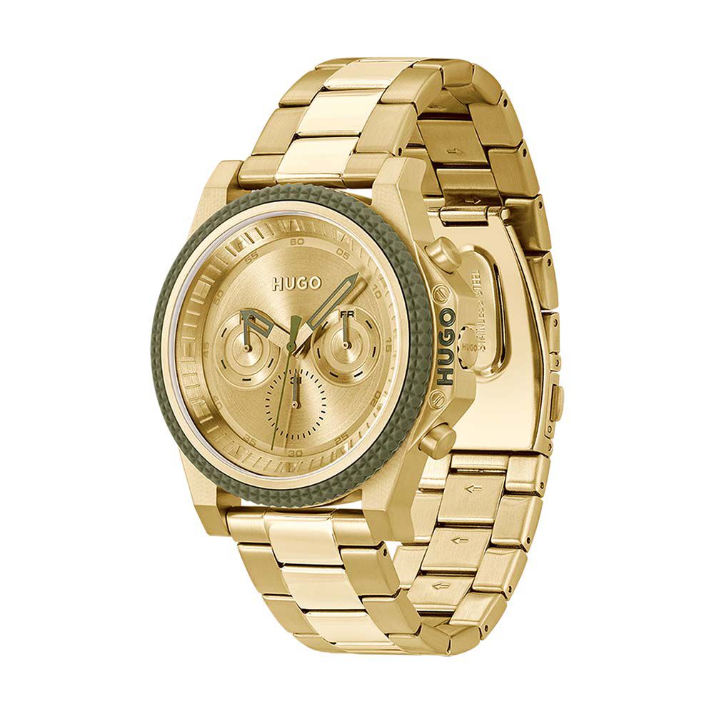 Montre Hugo Brave Doré - Montres étanches Homme | Marc Orian