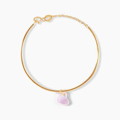 Bracelet Jonc Ida Coeur Or Jaune - Bracelets jonc Enfant | Marc Orian