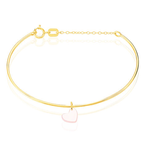 Bracelet Jonc Ida Coeur Or Jaune - Bracelets jonc Enfant | Marc Orian