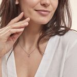 Collier Salona Argent Blanc Oxyde De Zirconium - Colliers avec pierres Femme | Marc Orian