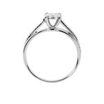 Bague Kate Or Blanc Diamant - Parures de mariage Femme | Marc Orian