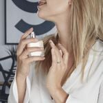 Alliance Fantaisie Diamantee Ruban Plat Or Blanc - Alliances duo Unisex | Marc Orian