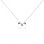 Collier Argent Blanc Augusts Oxydes De Zirconium - Colliers avec pierres Femme | Marc Orian