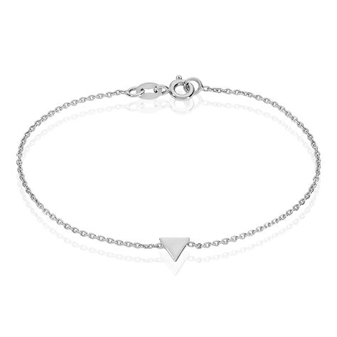 Bracelet Trilia Argent Blanc - Bracelets chaînes Femme | Marc Orian