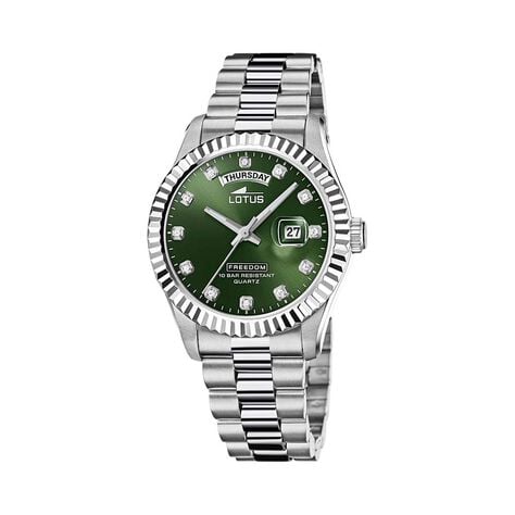 Montre Lotus Freedom Collection Vert - Montres &eacute;tanches Homme | Marc Orian
