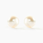 Boucles D'oreilles Puces Suki Or Jaune Perle De Culture - Boucles d'oreilles mariage Femme | Marc Orian