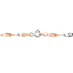 Collier Izar Torsadee Or Bicolore - Chaines Femme | Marc Orian