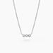 Collier Janys Argent Blanc Oxyde De Zirconium - Colliers avec pierres Femme | Marc Orian
