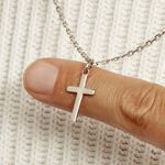 Pendentif Tifene Argent Blanc - Bijoux fantaisie Unisex | Marc Orian