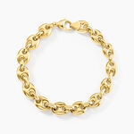 Bracelet Phebus Him Classique Acier Jaune - Bracelets cha&icirc;nes Homme | Marc Orian