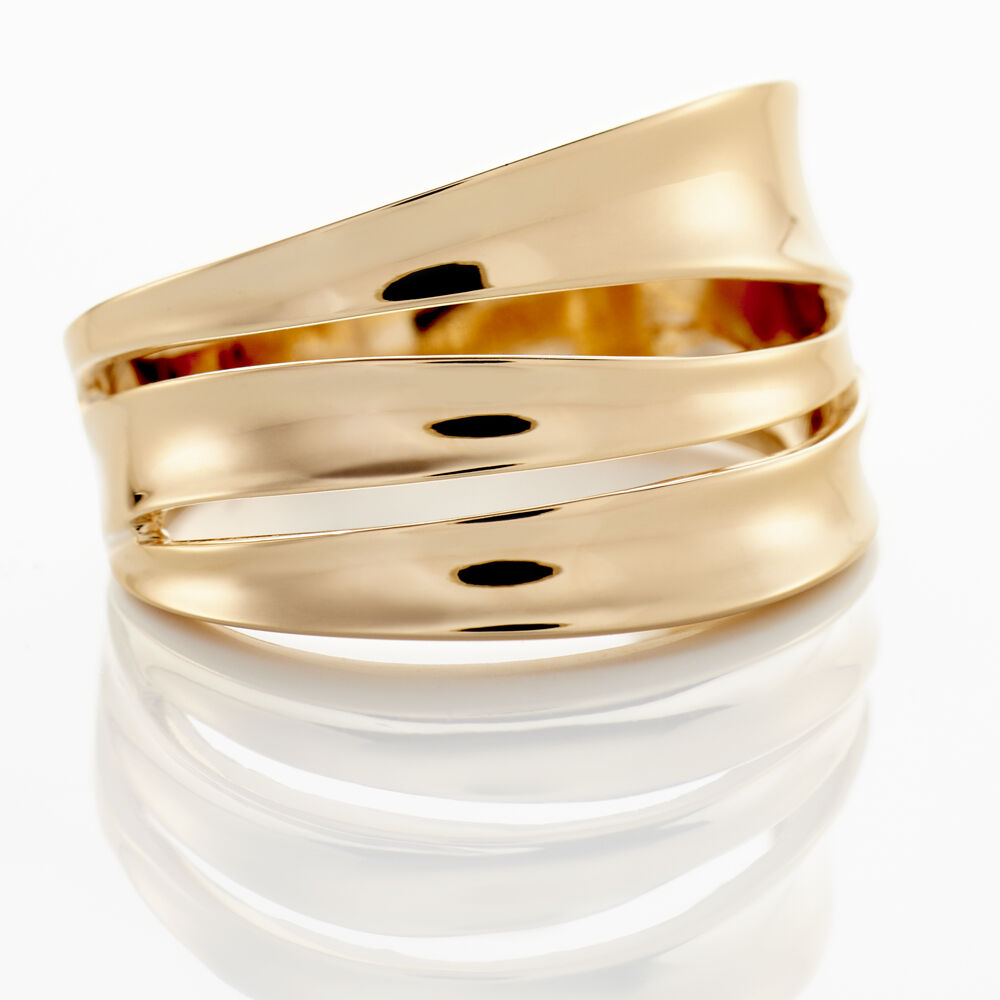 Bague Edwyna Plaqu&eacute; Or Jaune - Bijoux fantaisie Femme | Marc Orian