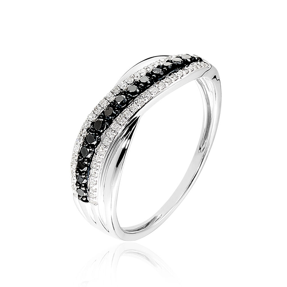 Bague Calliste Or Blanc Diamant - Bagues pierres précieuses Femme | Marc Orian